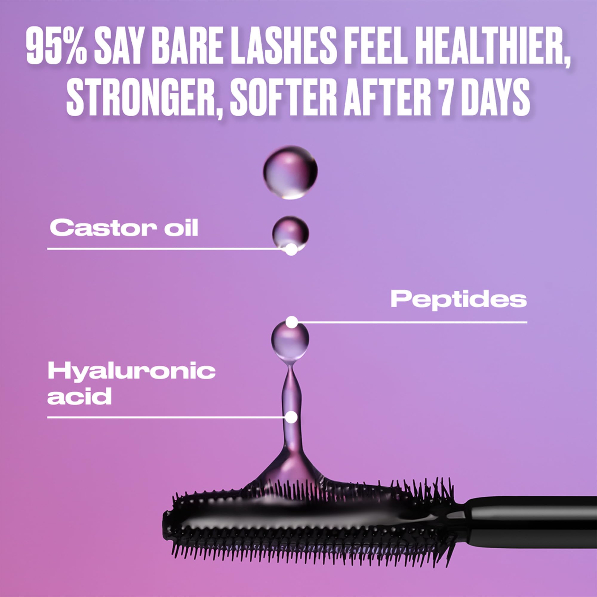 Urban Decay Tube Job lash mascara serum-soaked formula for lash care.