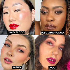 URBAN DECAY Vice Hydrating Lipstick vegan packaging highlights eco friendly, compact design for travel.