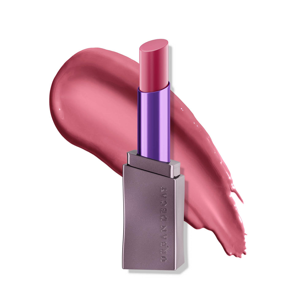 Urban Decay Vice Hydrating Lipstick in sheer mauve pink with hydration boost