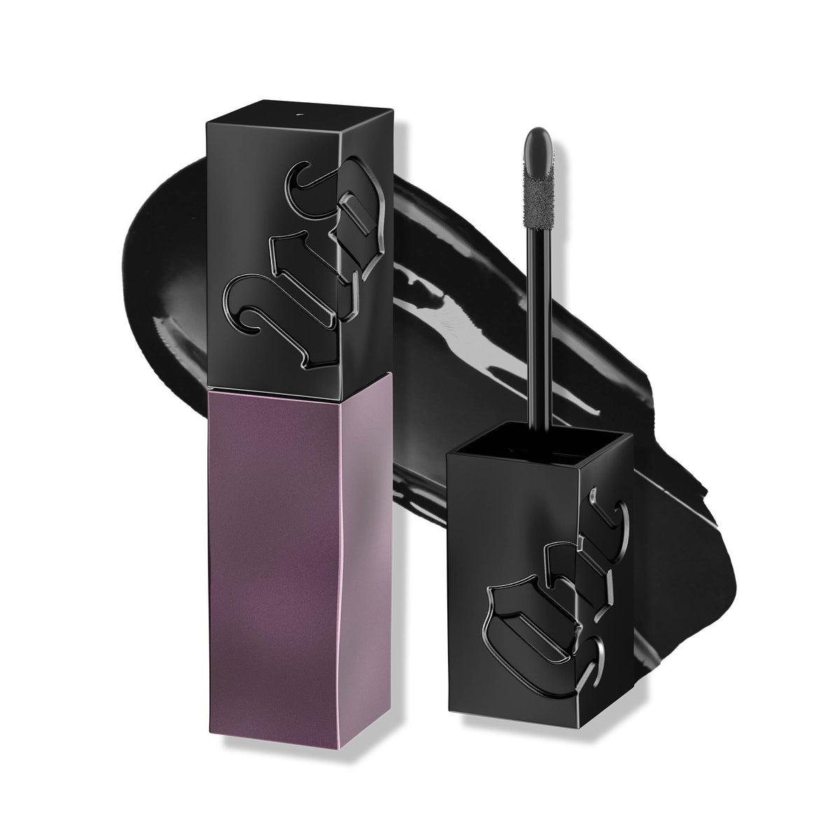 Urban Decay Vice Lip Bond bottle closeup shows glossy, long-wear color.