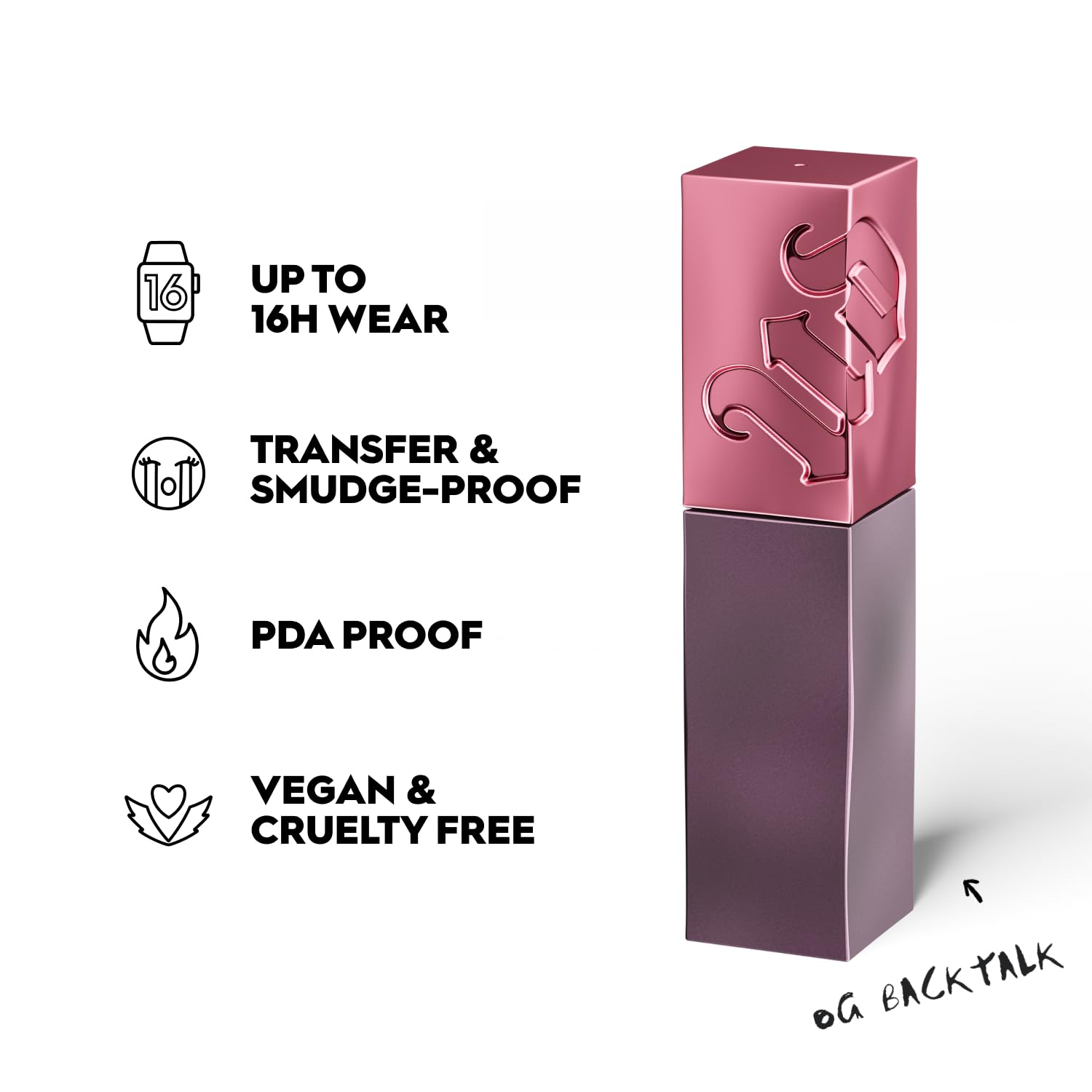 Urban Decay Vice Lip Bond one-swipe color on lips for instant impact