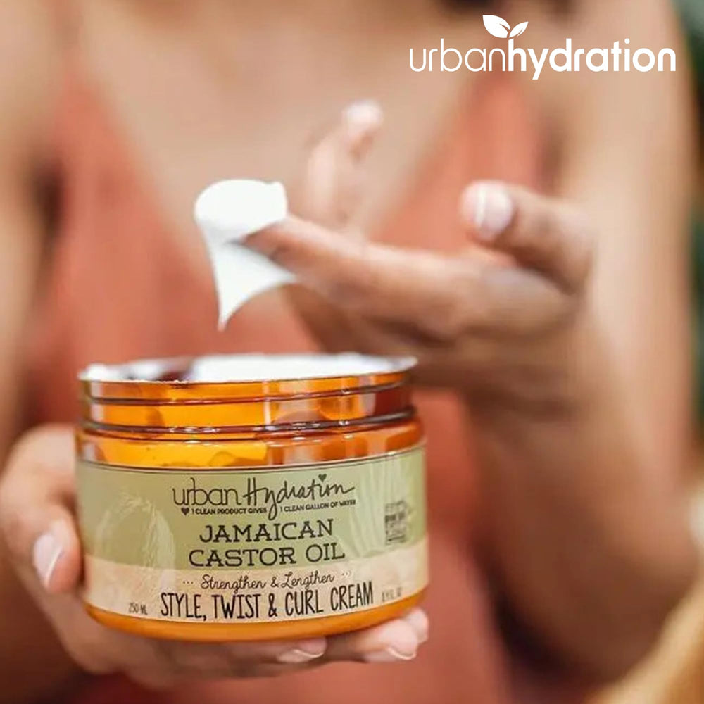Scalp feels soothed with Urban Hydration Jamaican Castor Oil Curl Cream
