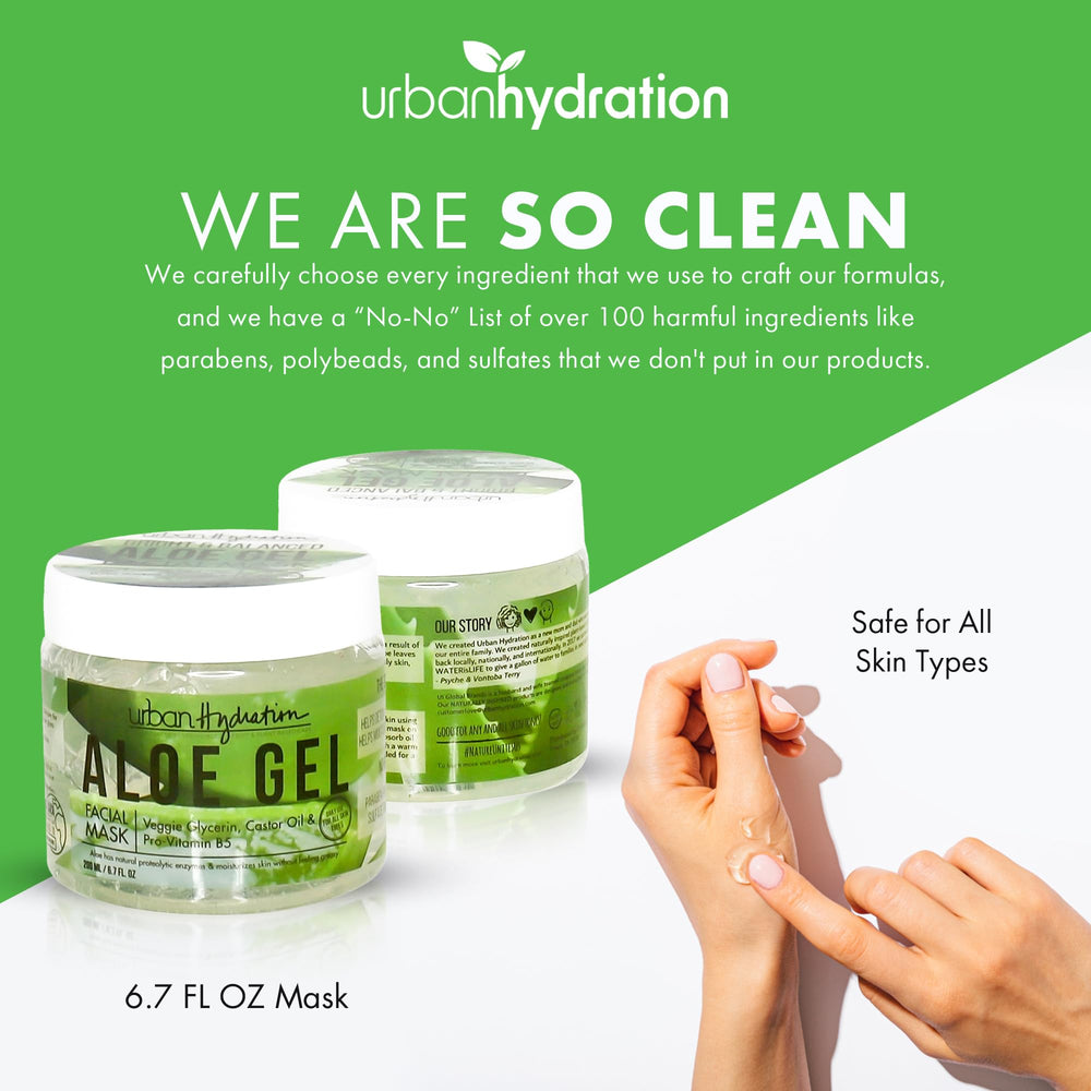Urban Hydration mask helps balance oily skin while leaving a non-greasy finish.