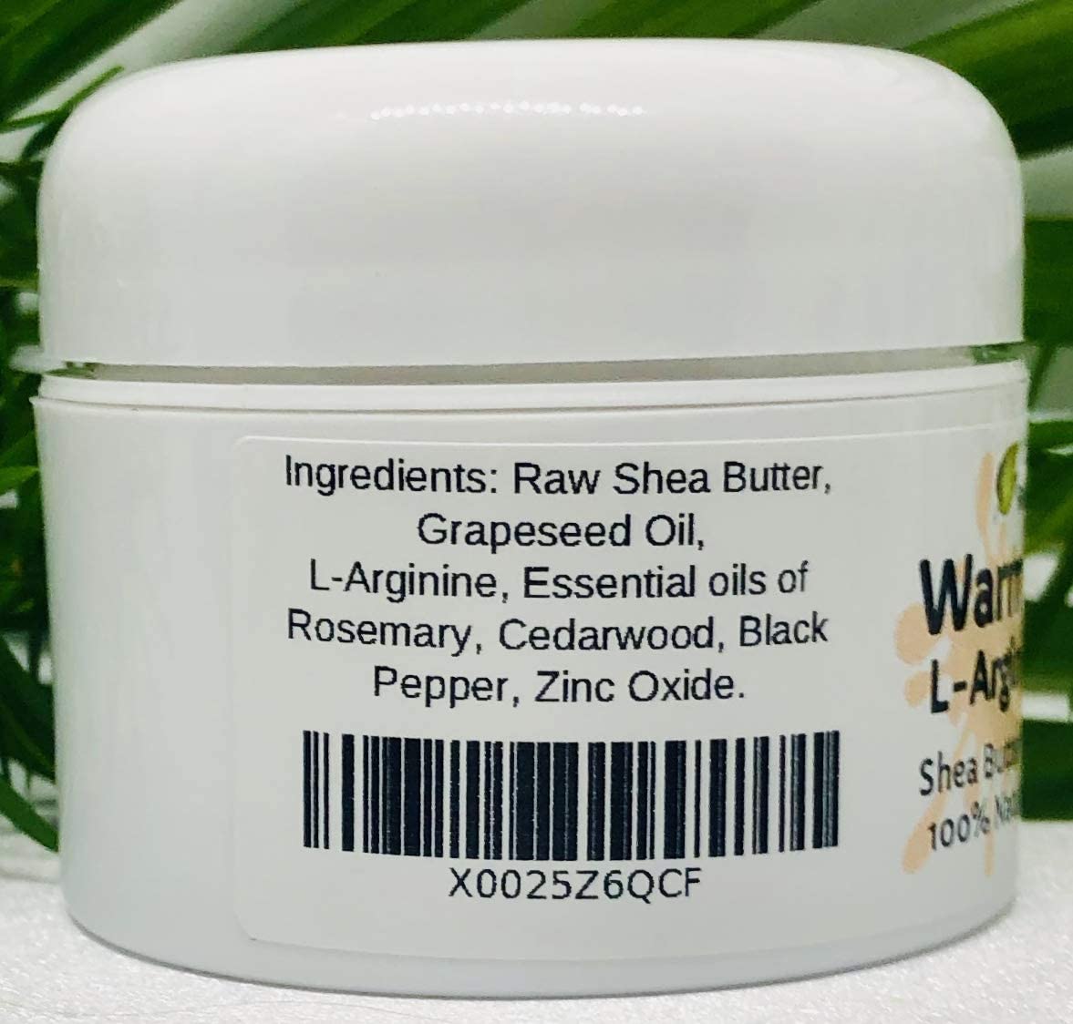 Applying Urban ReLeaf Warm Relief Salve to skin for a warming massage