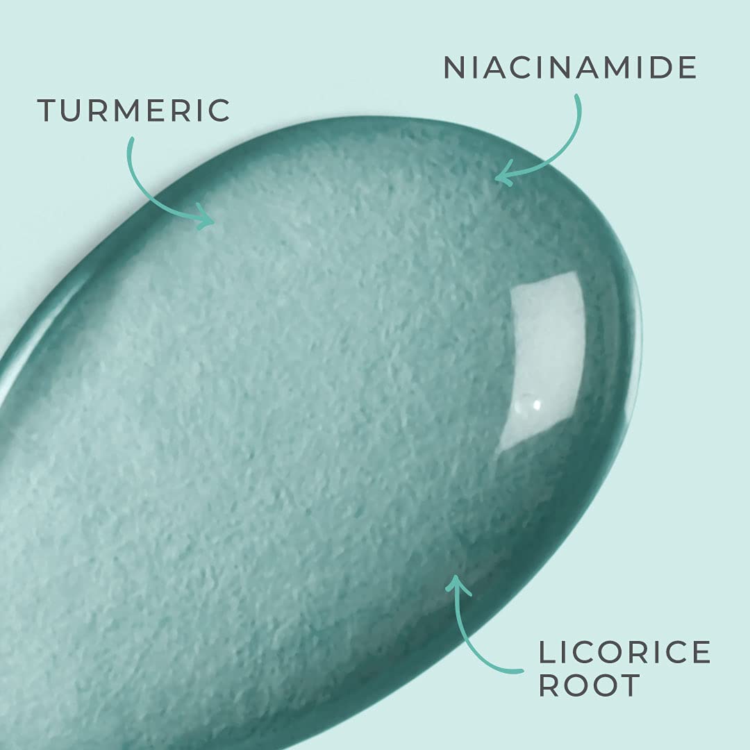 Urban Skin Rx Witch Hazel Toner ingredients graphic features Niacinamide and glycolic acid.