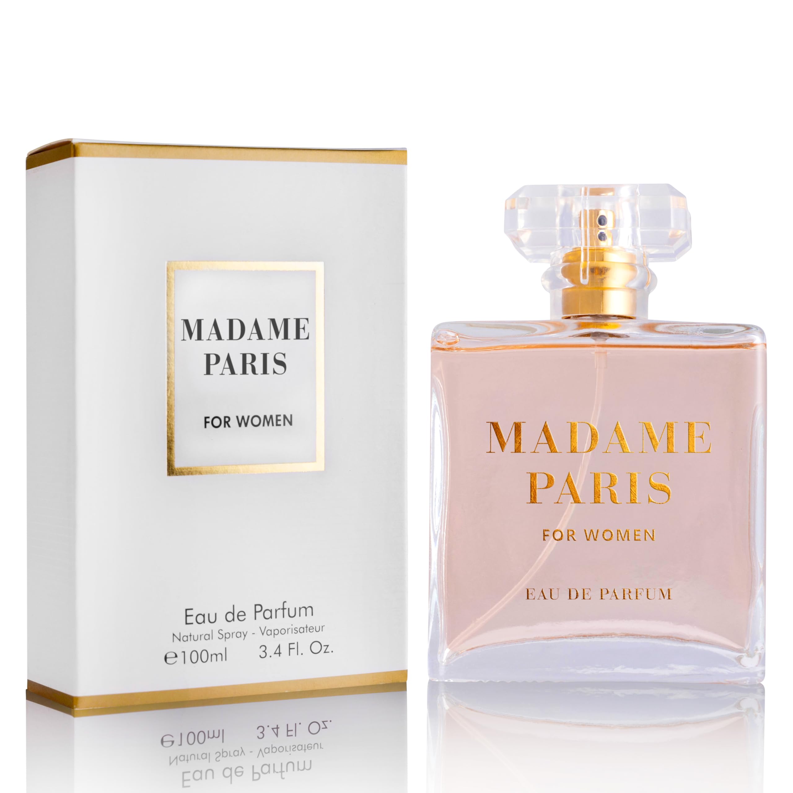 URBAN COLLECTION Madame Paris for Women bottle close-up, premium presentation for everyday elegance.