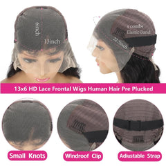 Urbansister 200% density Brazilian human hair bob for fuller look