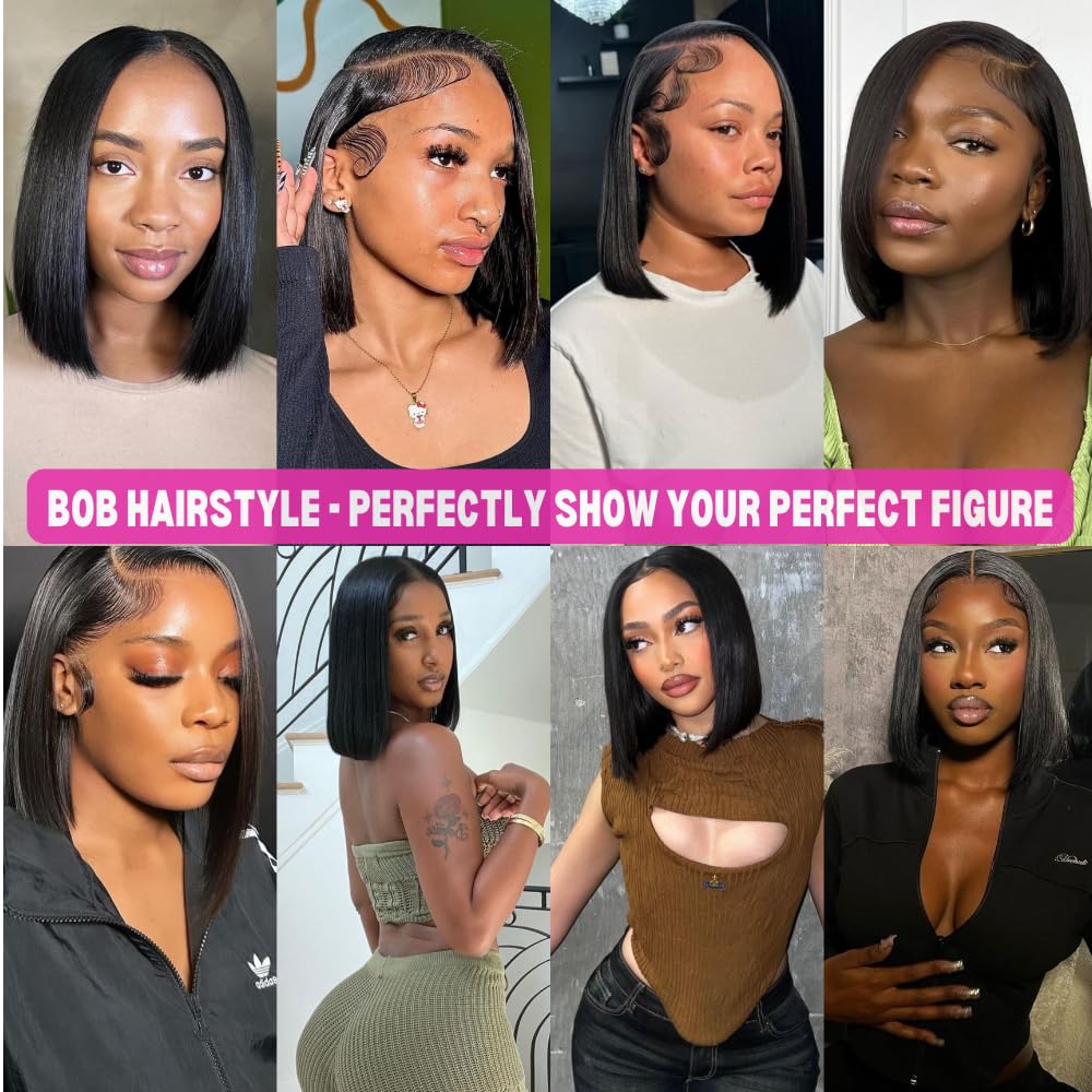 Urbansister glueless bob wig designed for women with natural framing