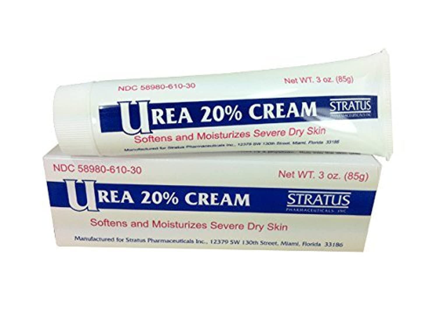 UREA 20% Almond Scent Cream jar delivering deep hydration for dry skin.
