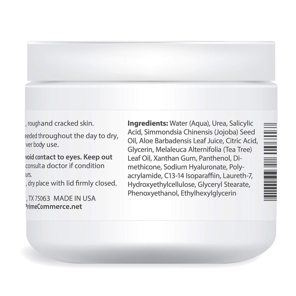 Urea Labs bottle with ergonomic pump ready for daily use