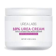 Urea Labs Urea Cream 10% front label on 150ml jar for quick reference