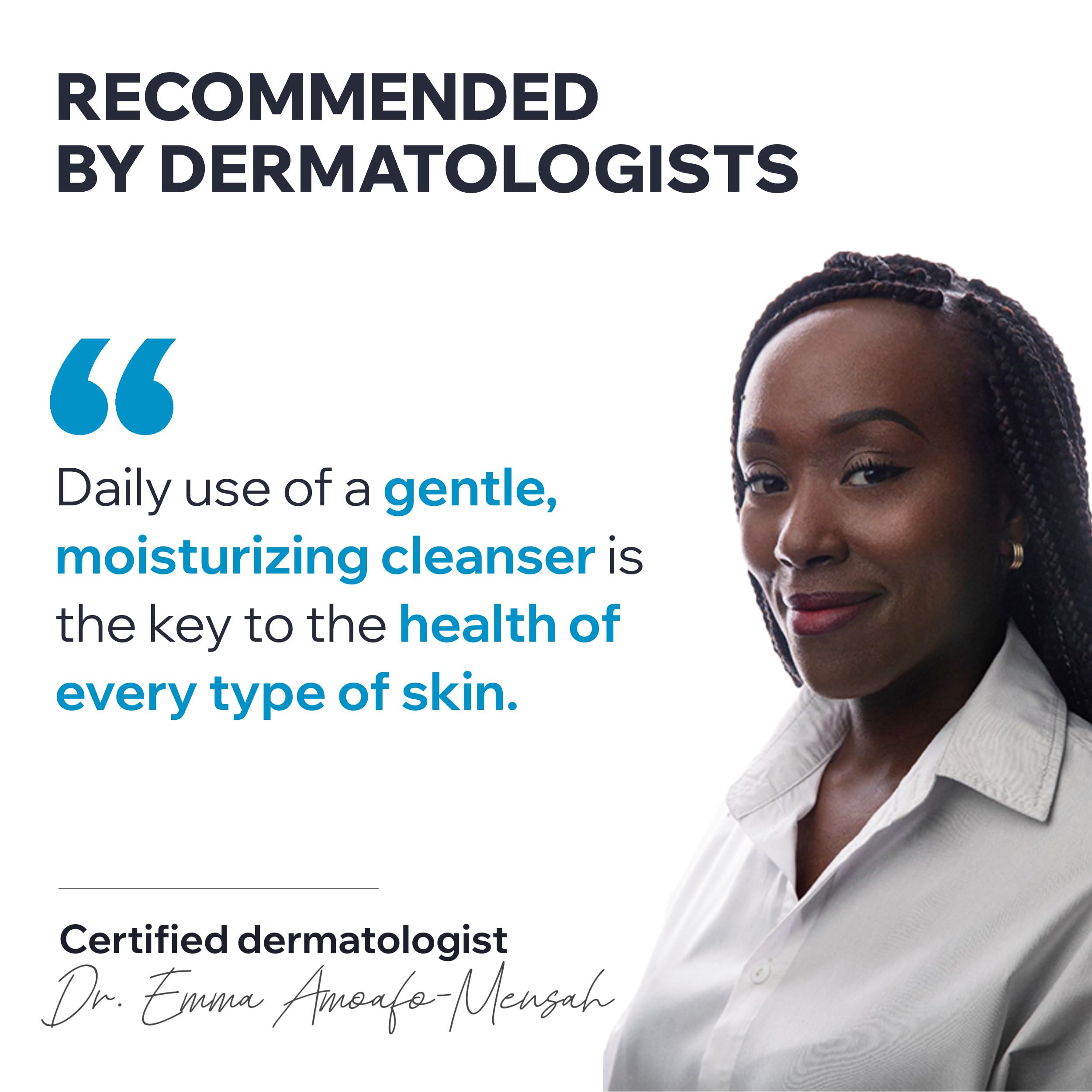 Nourishing milk and minerals blend in Uriage cleanser for balanced skin.
