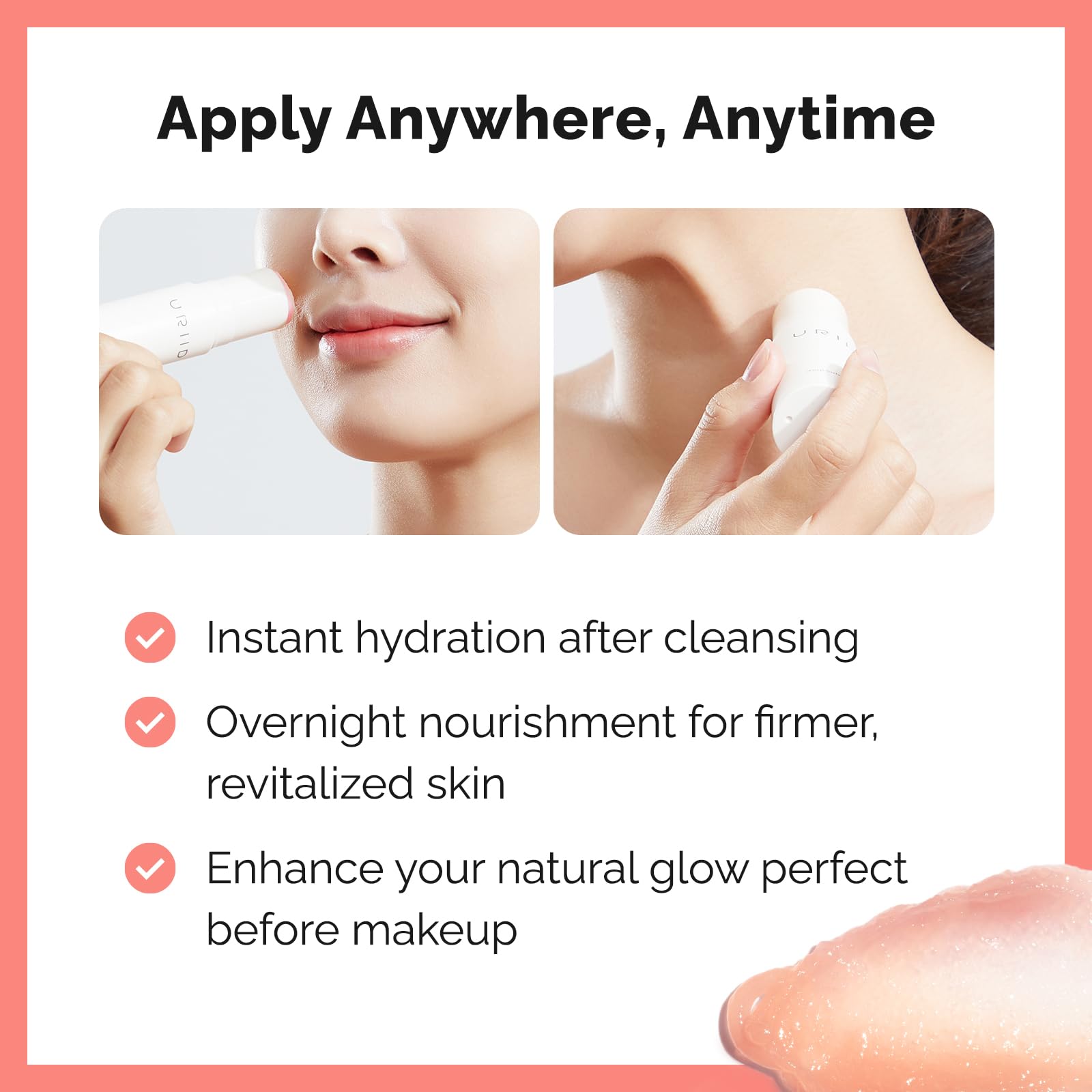URIID Collagen Multi Ampoule Stick safety seal confirms testing