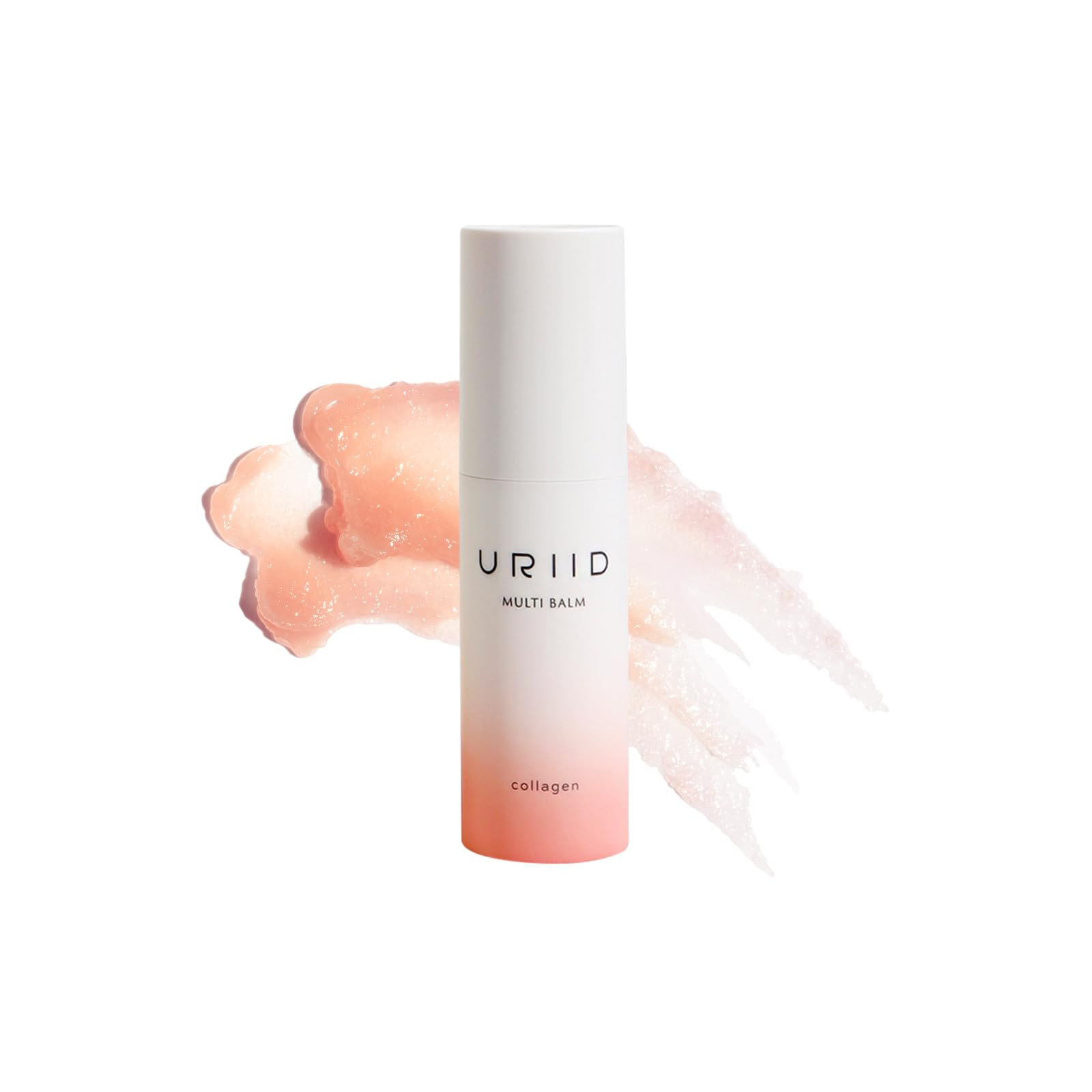 URIID Collagen Multi Ampoule Stick swatch showing immediate hydration and glow