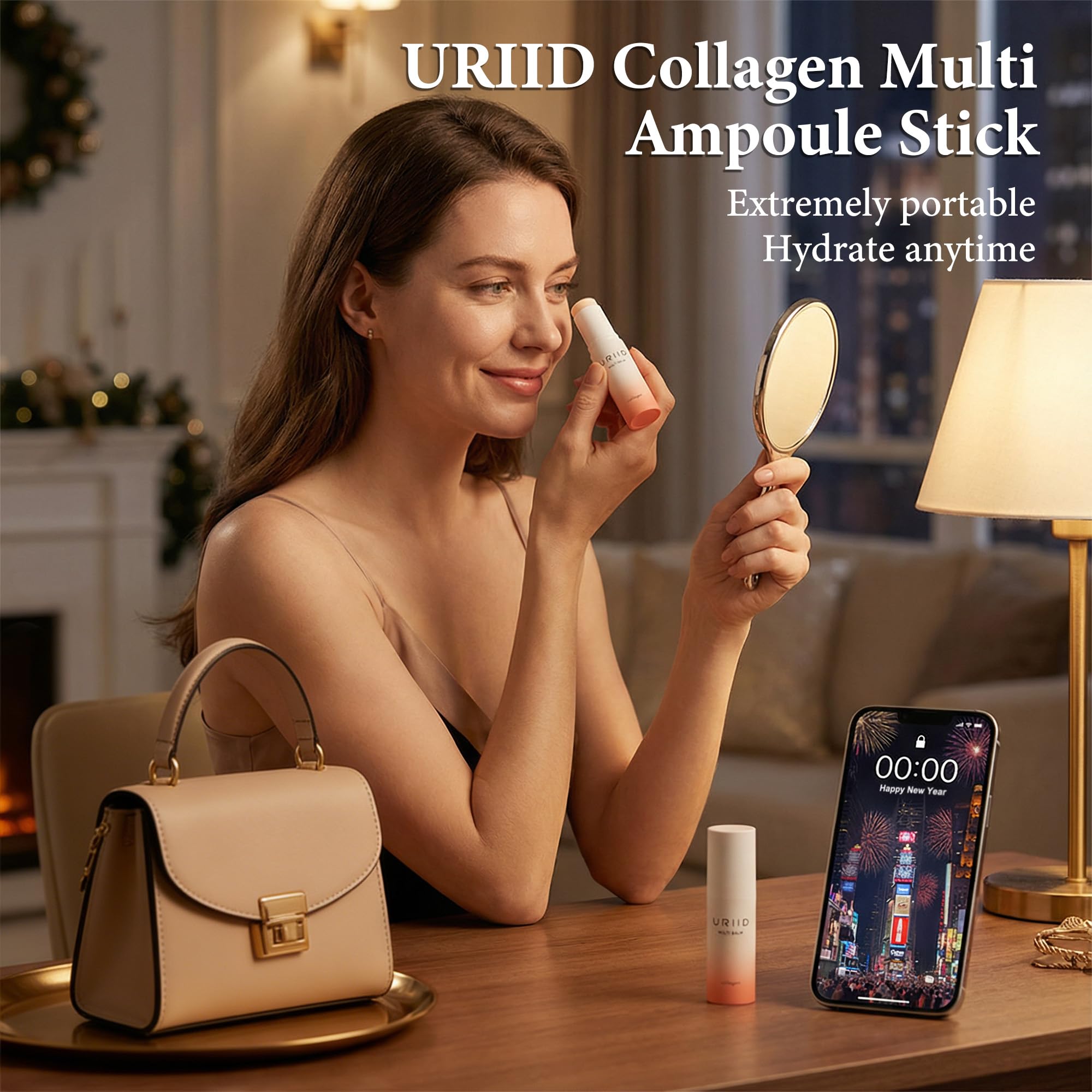 URIID Collagen Multi Ampoule Stick ready for daily skincare anywhere