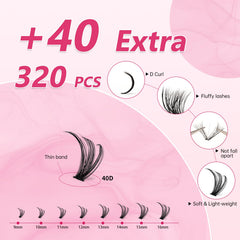 URNNE bond-seal trio kit demonstrates easy at-home lash bonding and sealing.