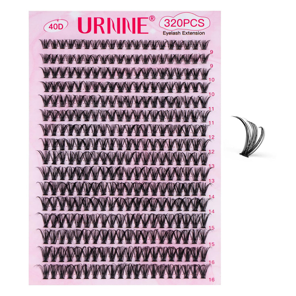 URNNE lash brush image shows tidy grooming and even product distribution.