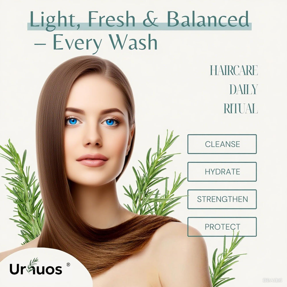 Urnuos Rosemary fragrance evokes forest freshness during wash