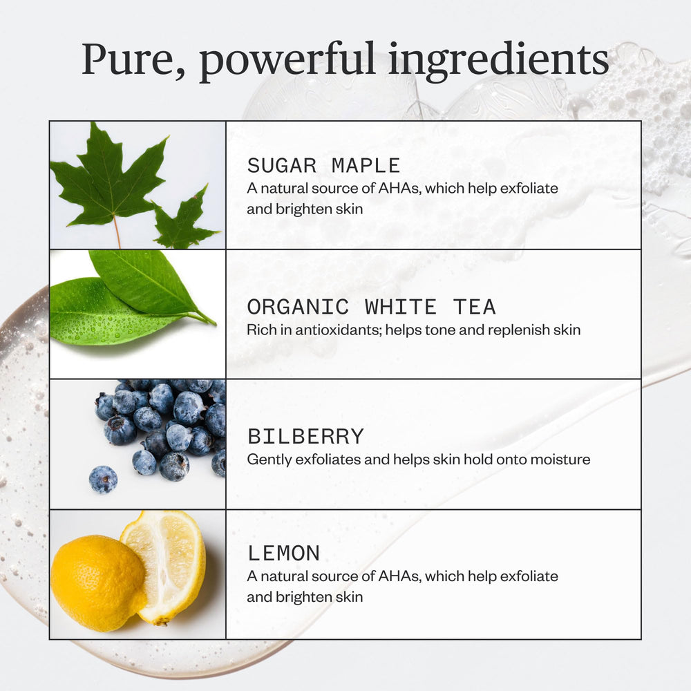Ursa Major Fantastic Face Wash with aloe and sugarcane nourishes while brightening.