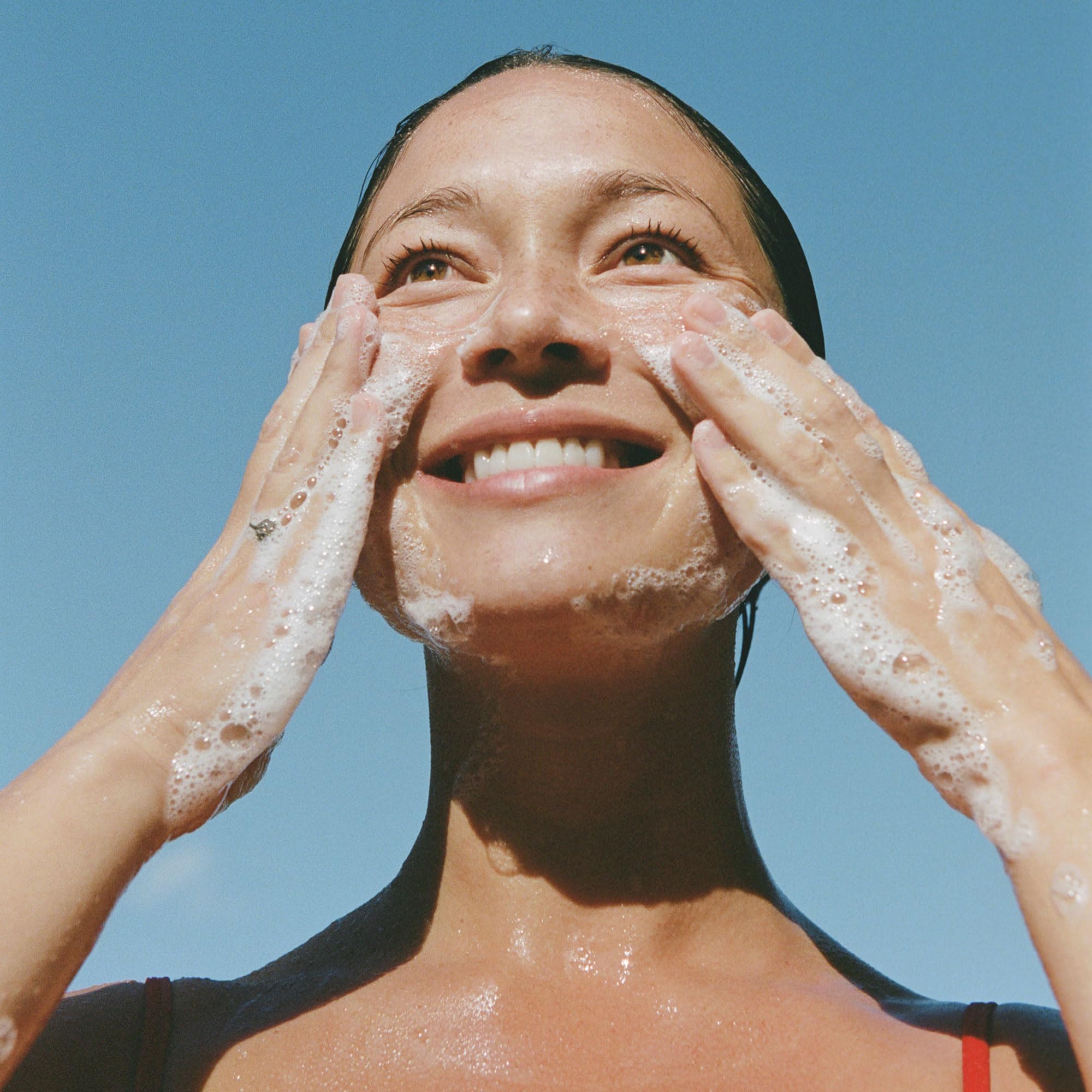 Ursa Major Fantastic Face Wash with rice seed moisturizes during cleansing.