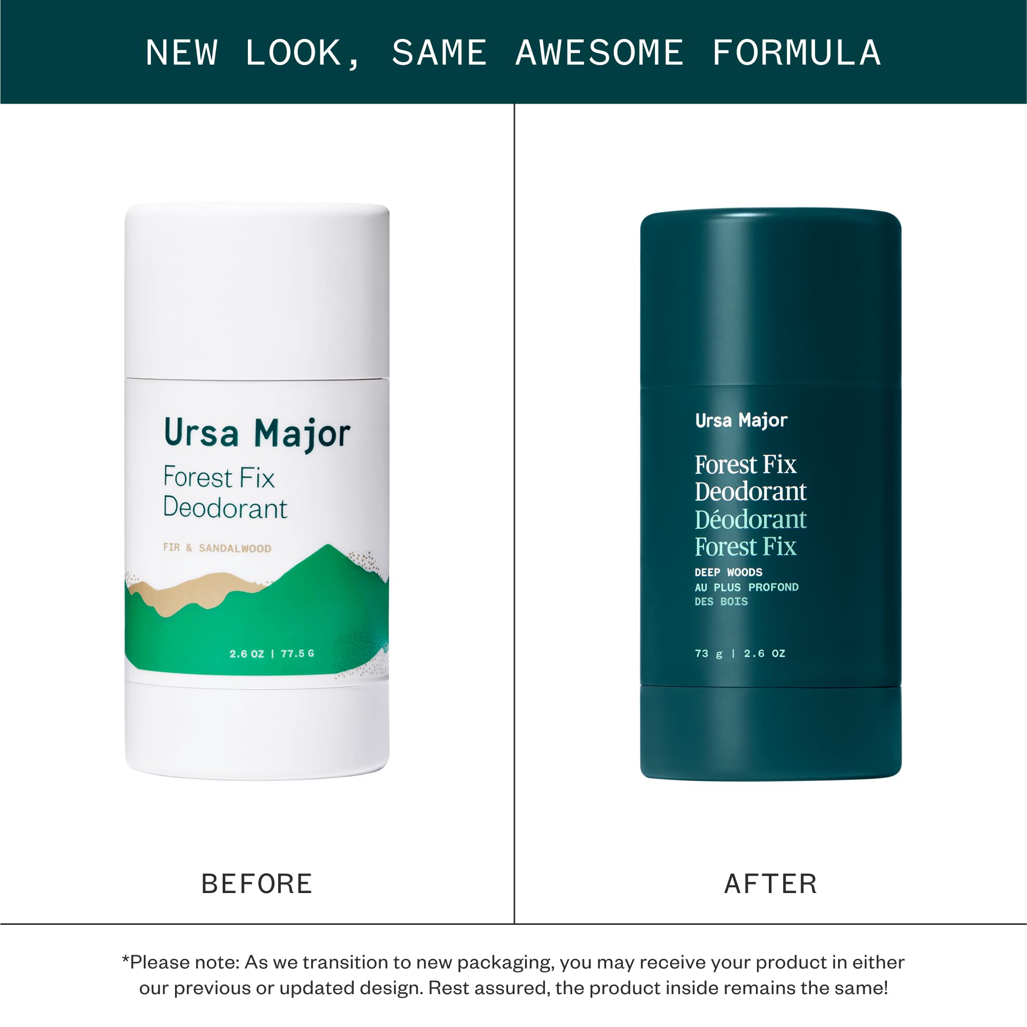 Texture of Ursa Major Forest Fix shows a silky glide for daily use.
