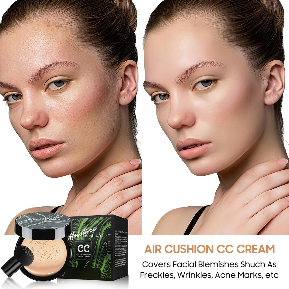 Ursoulney mushroom head sponge demonstrates gentle, streak-free application