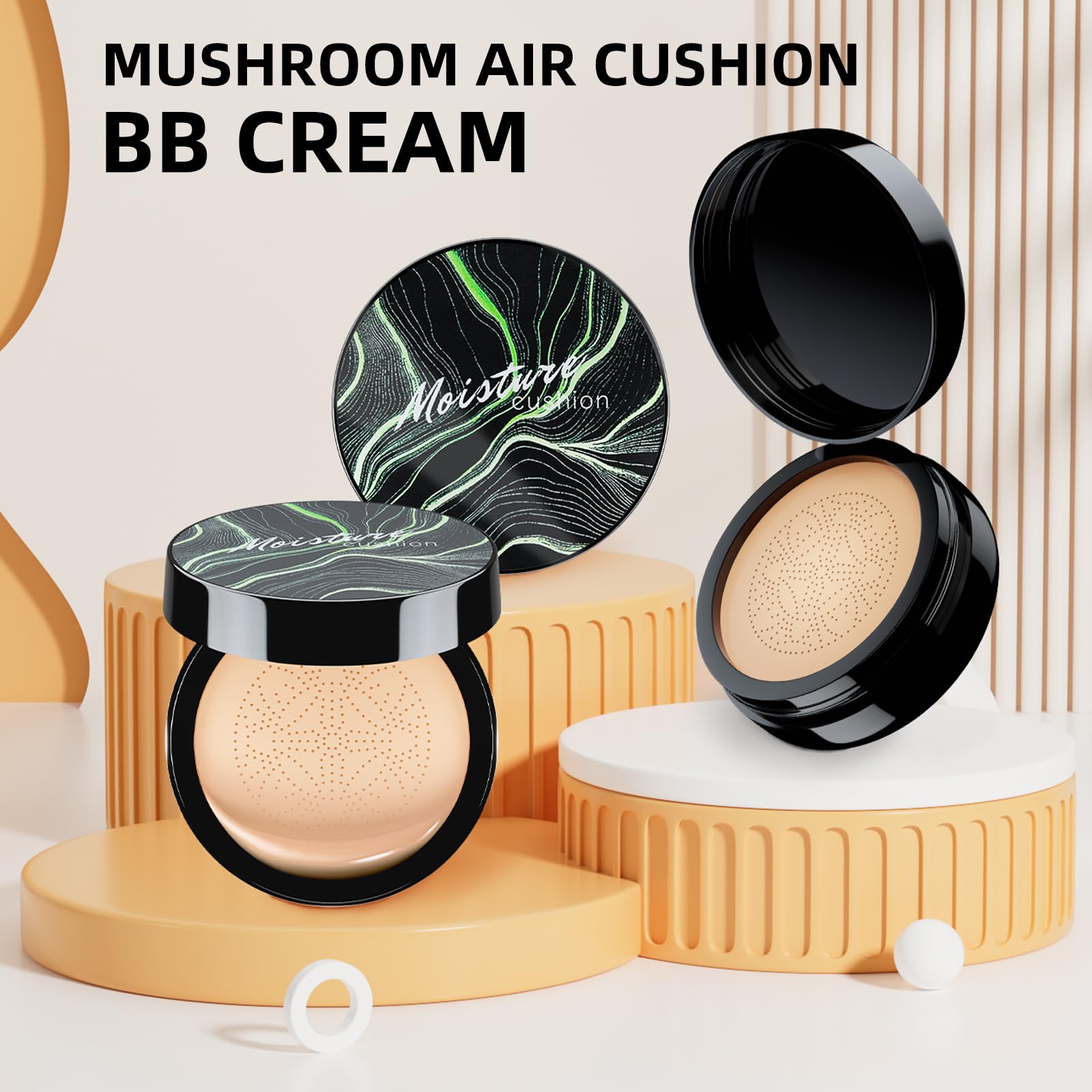 Ursoulney product packaging highlights breathable, non-greasy finish.