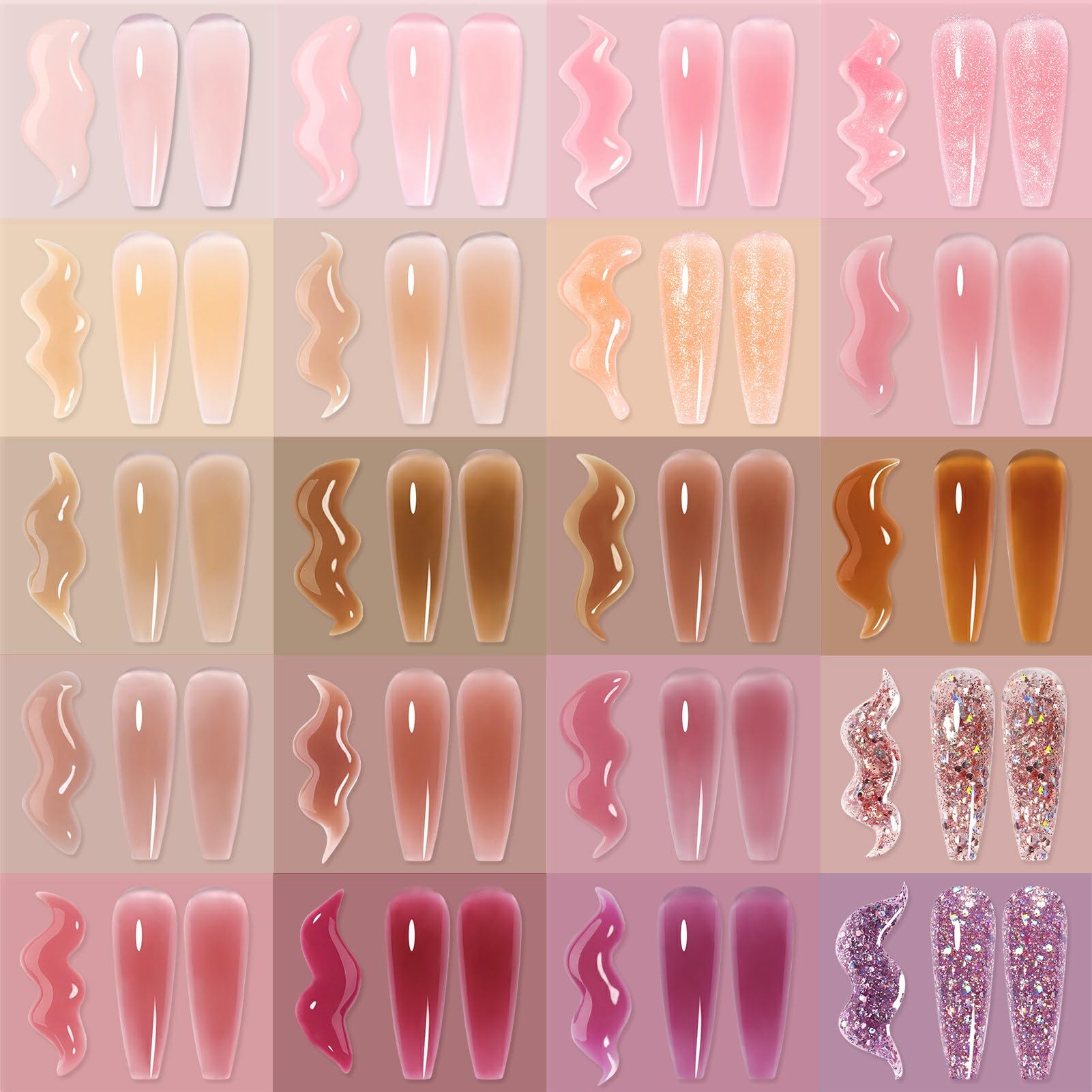UR SUGAR DIY kit for quick nail extensions you can apply at home.