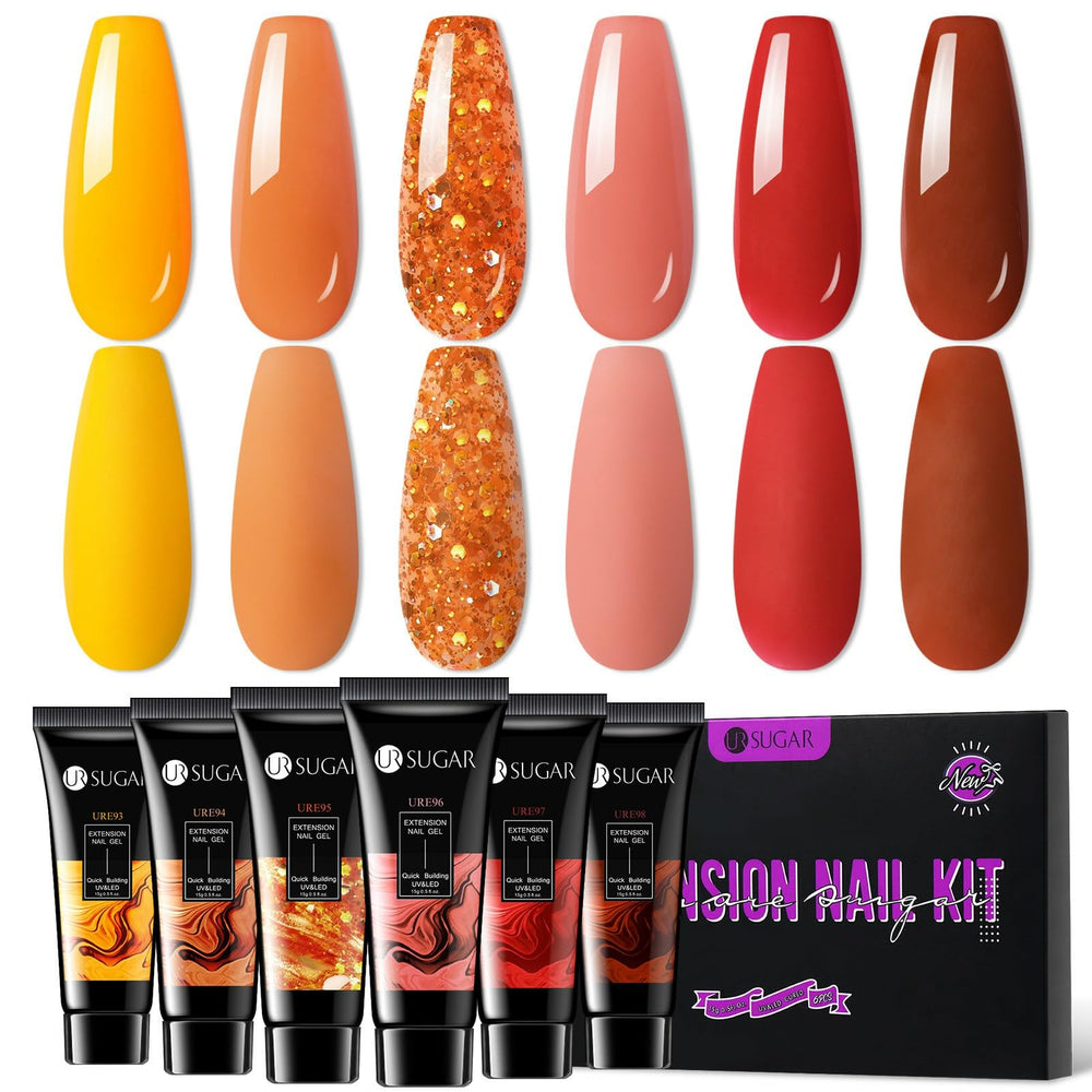 UR SUGAR maple-leaf palette inspires cozy fall and winter nails