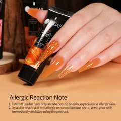 UR SUGAR quick-build gel extensions enable fast nail length