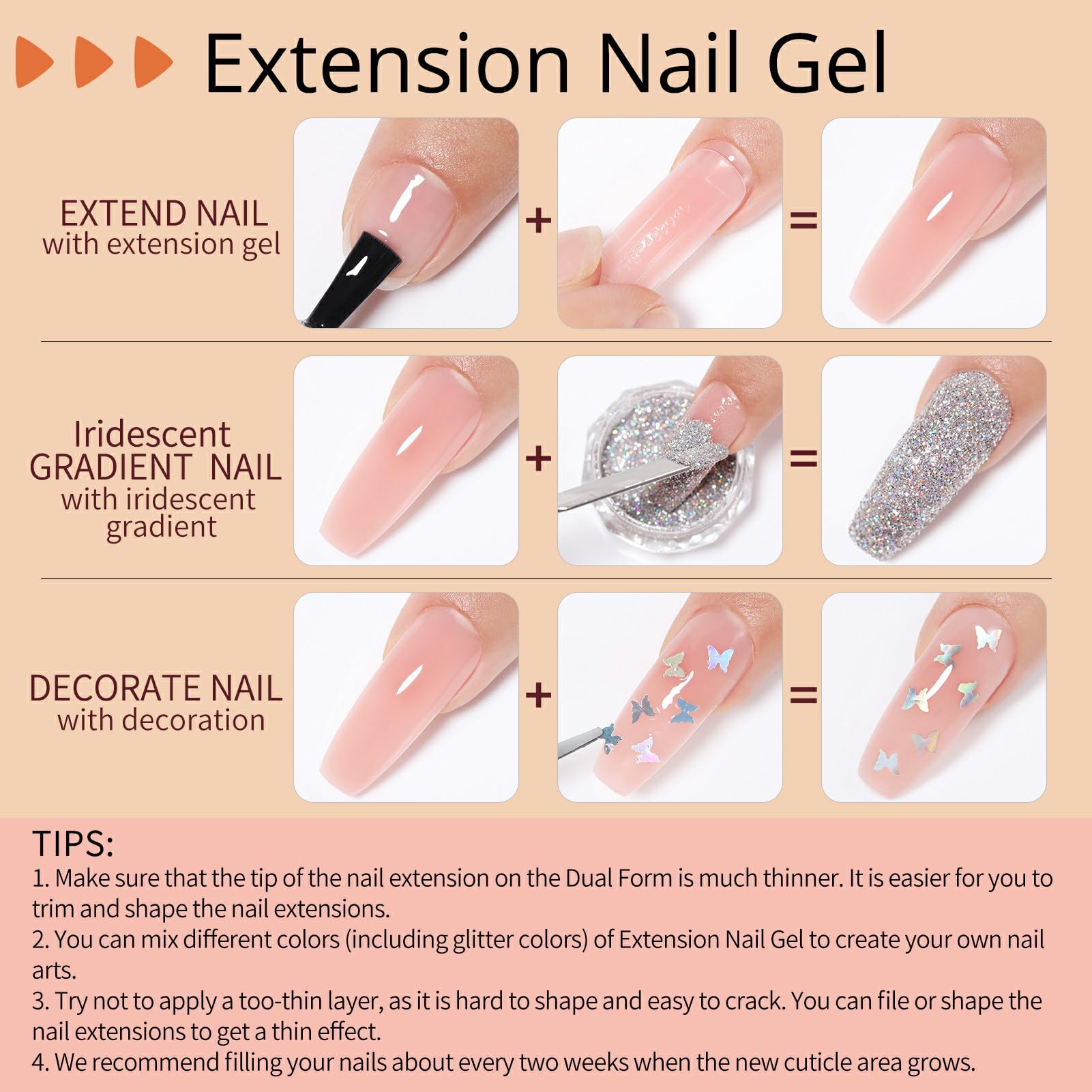 UR SUGAR easy removal by filing or drilling for a clean style change.