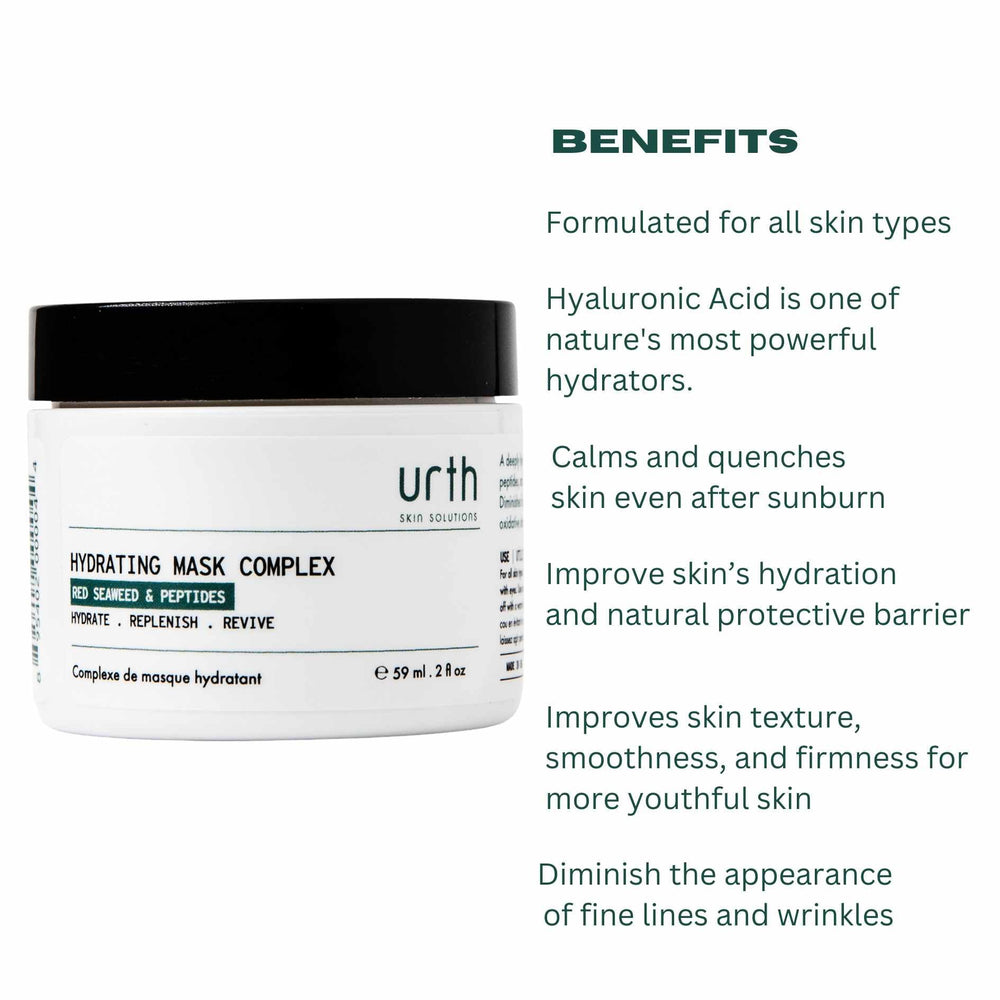 Urth Skin Solutions Hydrating Mask for Men provides a quick 15-minute refresh
