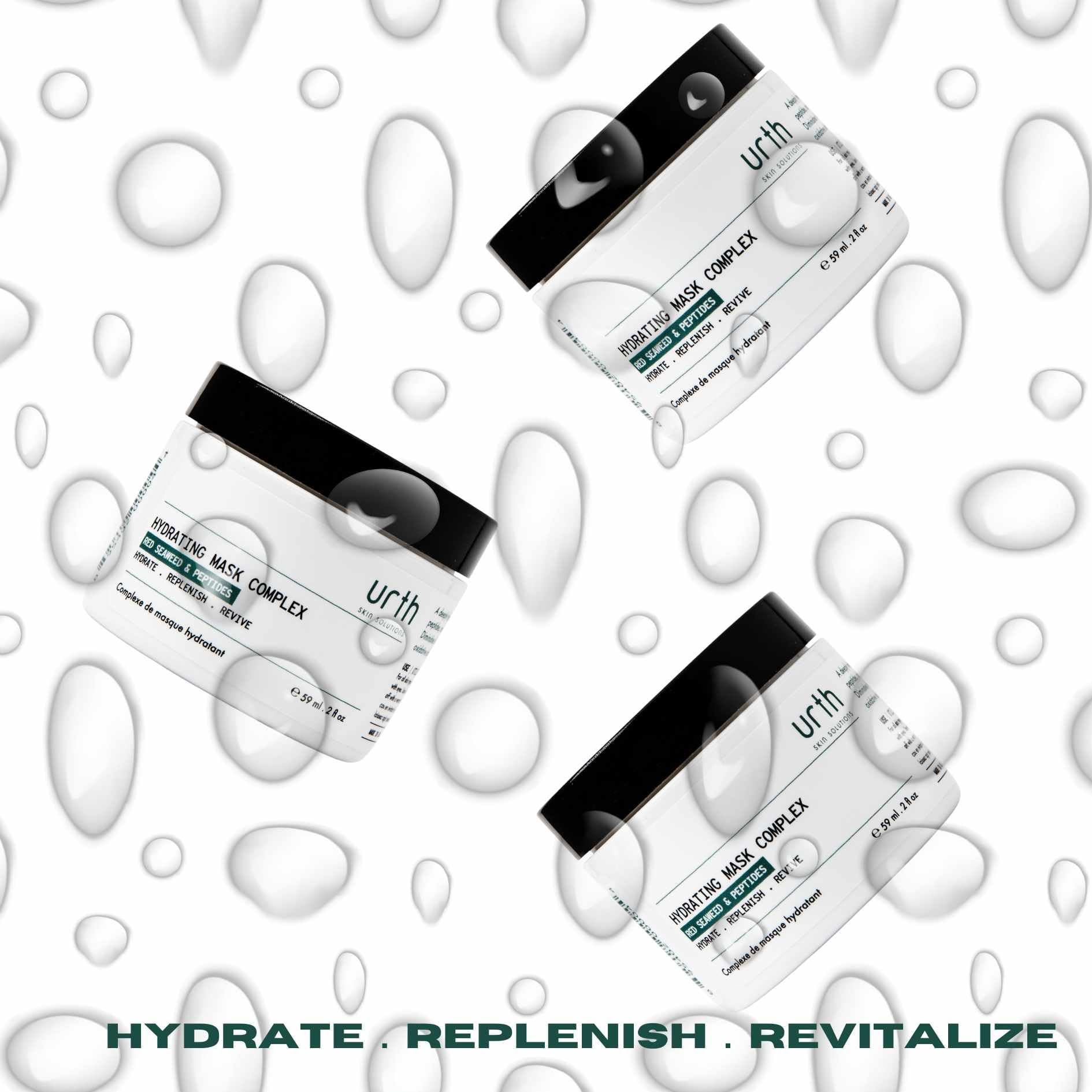 Smoother skin texture after using Urth Skin Solutions Hydrating Mask for Men
