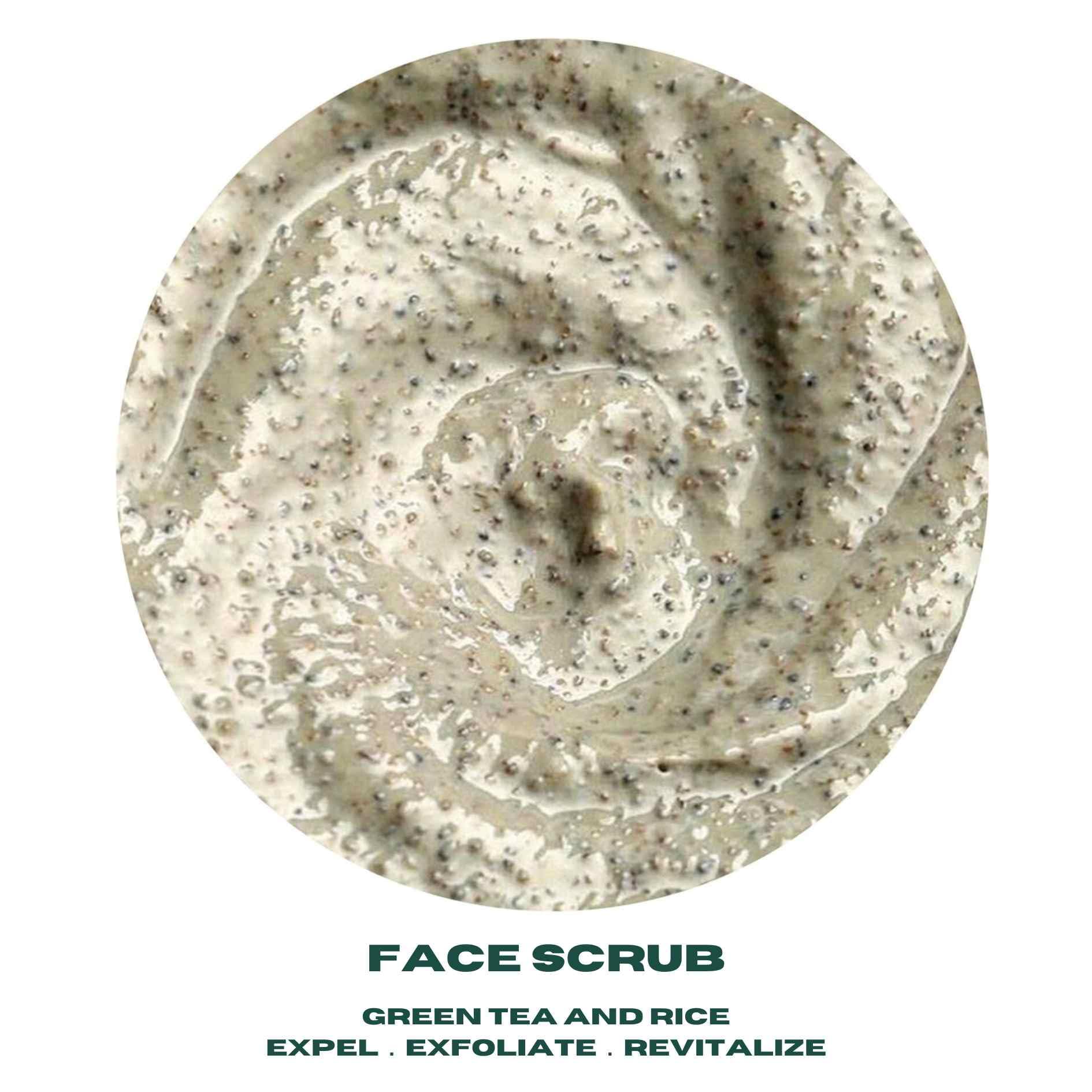 Pre-shave prep with Urth Exfoliating Scrub for a smoother shave