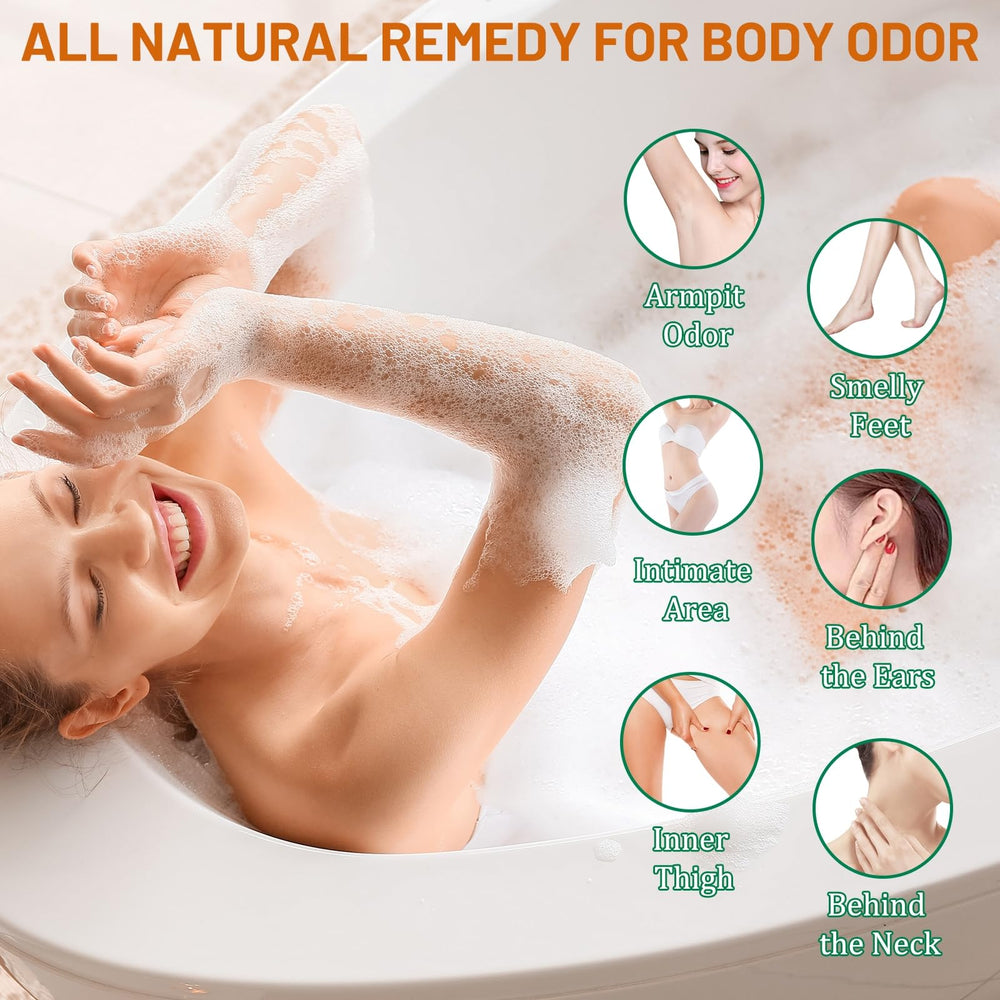 URZTUL Persimmon extract fruit image emphasizes natural odor care.