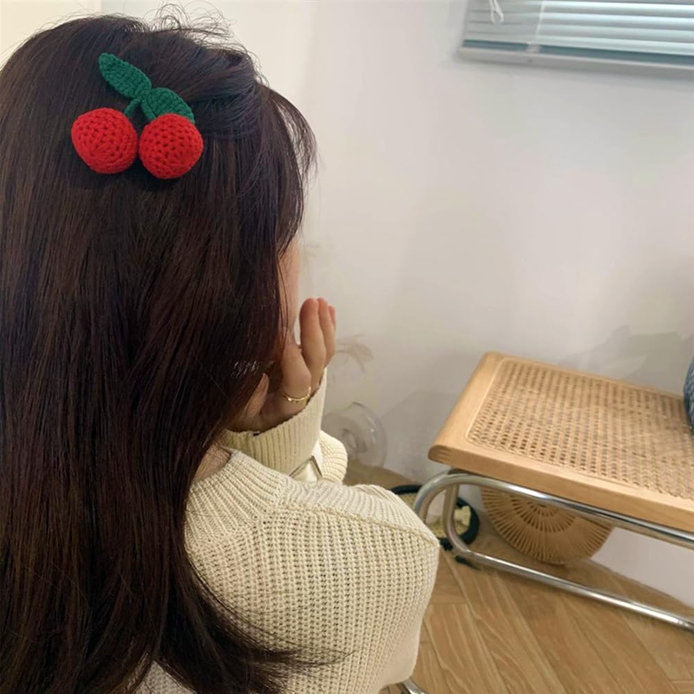 USBCele gift-ready cherry hair pin suitable for birthdays or holidays