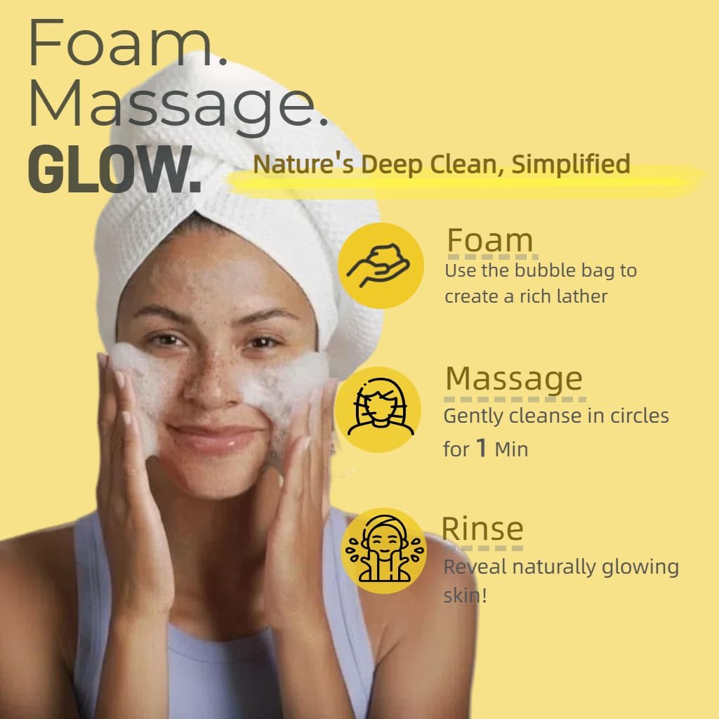 Hand holding Uselective soap bar ready for daily cleansing routine