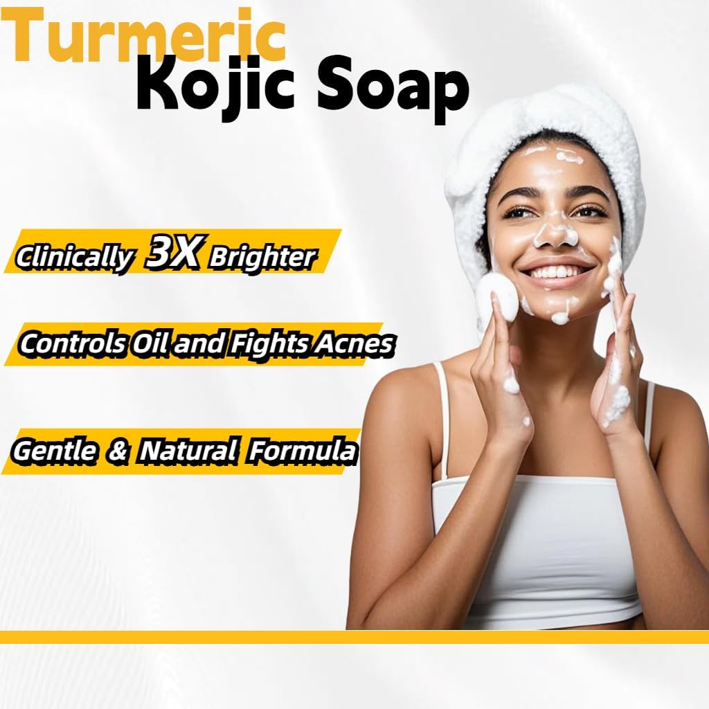 Uselective turmeric-lemon glow soap bar lather ready shot suggests gentle cleansing