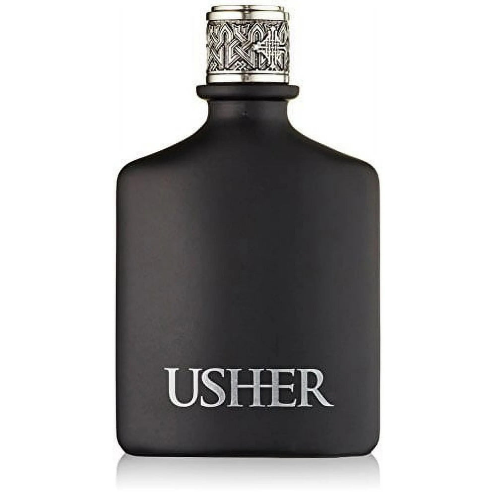Usher Eau de Toilette bottle on display, ideal for daily wear.