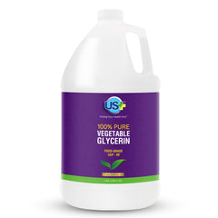 US+ glycerin bottle, pure and versatile hydration for skin and hair.