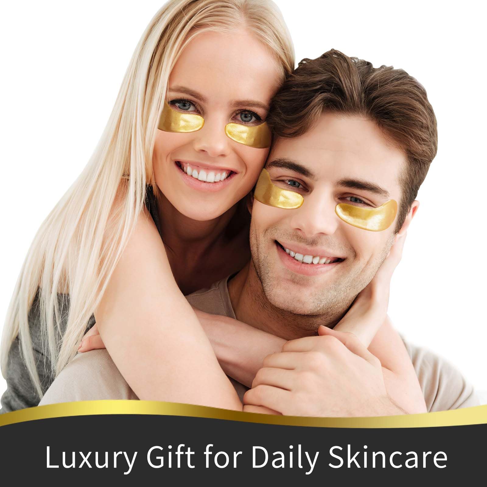 USTELIR Under-eye patch 20-pairs kit for at-home skincare.