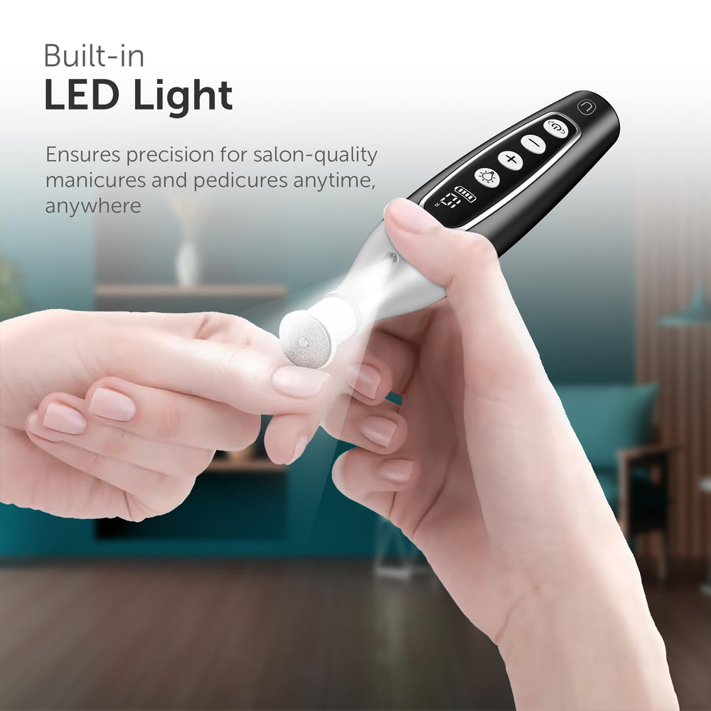 UTILYZE PediLux Pro protective dust shield keeps sessions hygienic and mess-free.