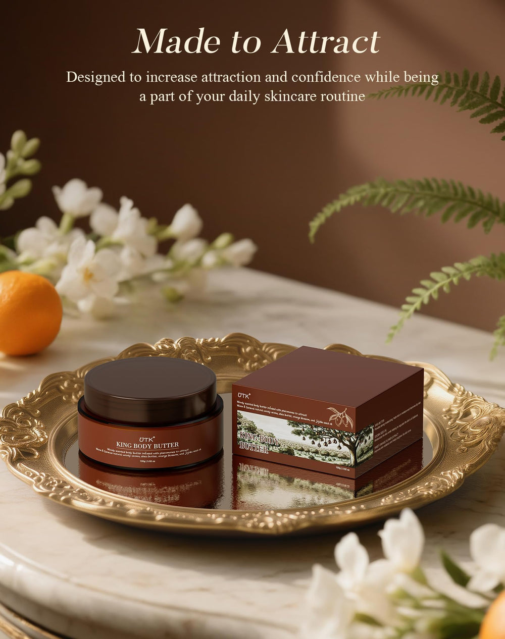 UTK King Body Butter suits all skin types with a gentle formula.