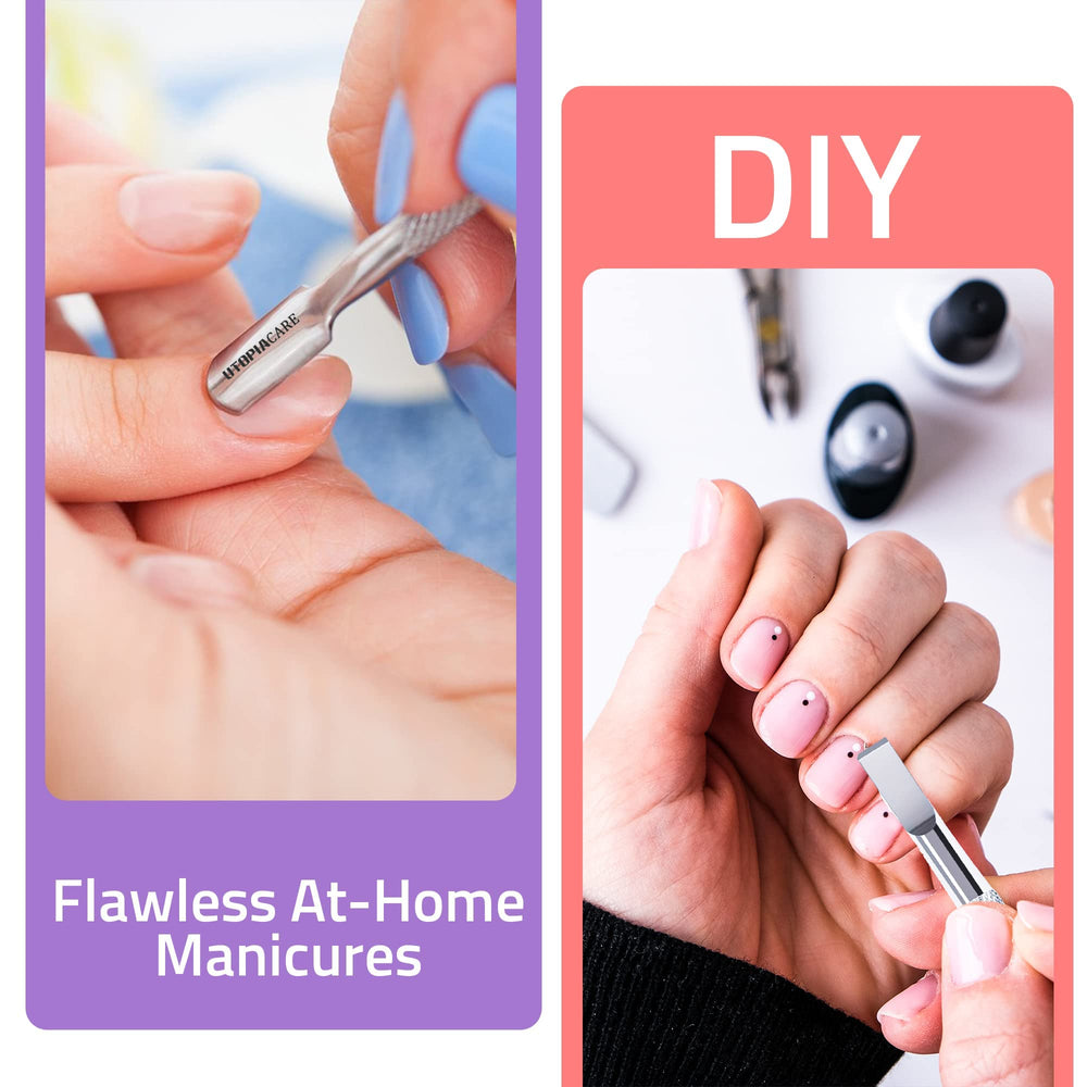 Utopia Care curved-end nail shaper for comfortable shaping