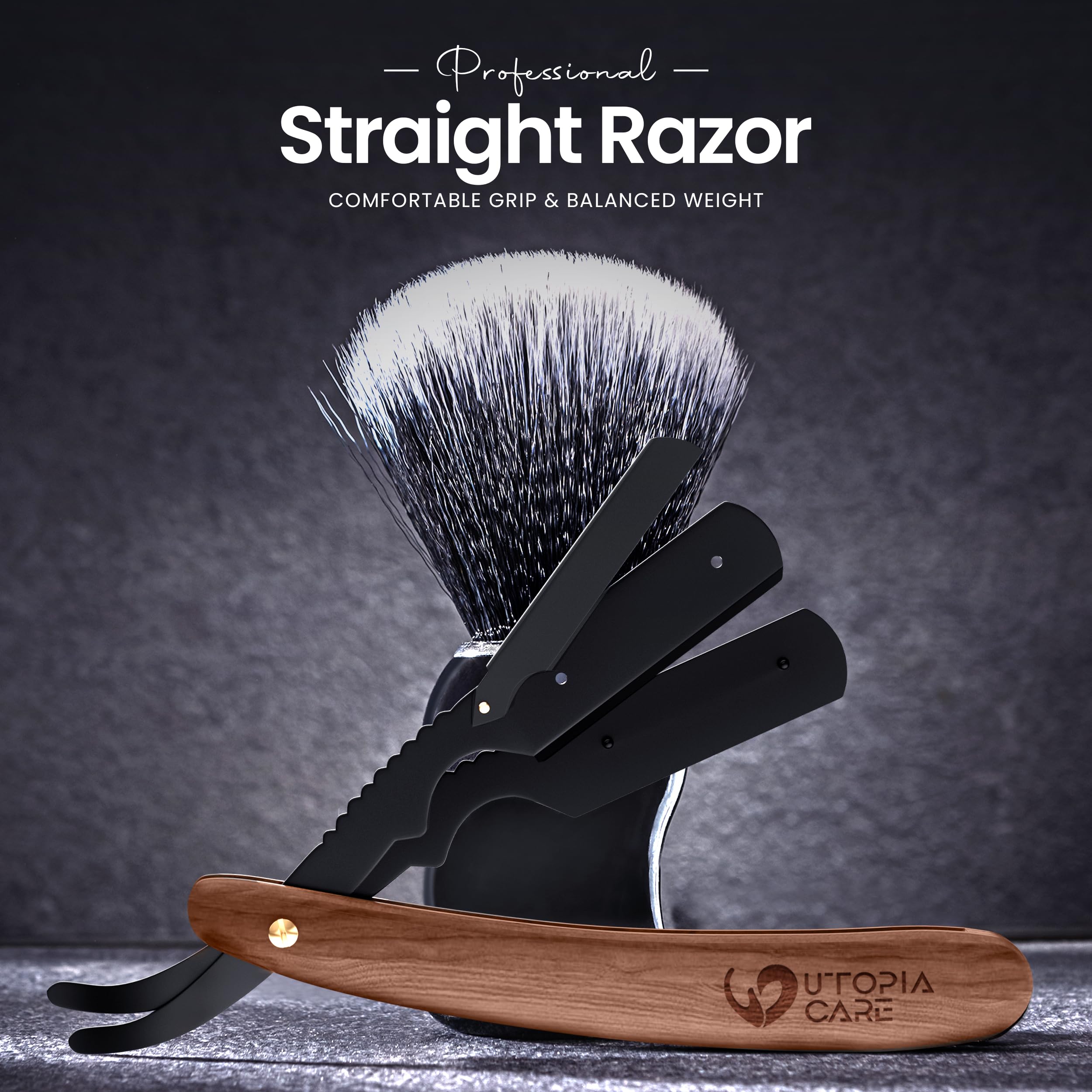 Utopia Care travel case highlighting portability for on-the-go grooming.