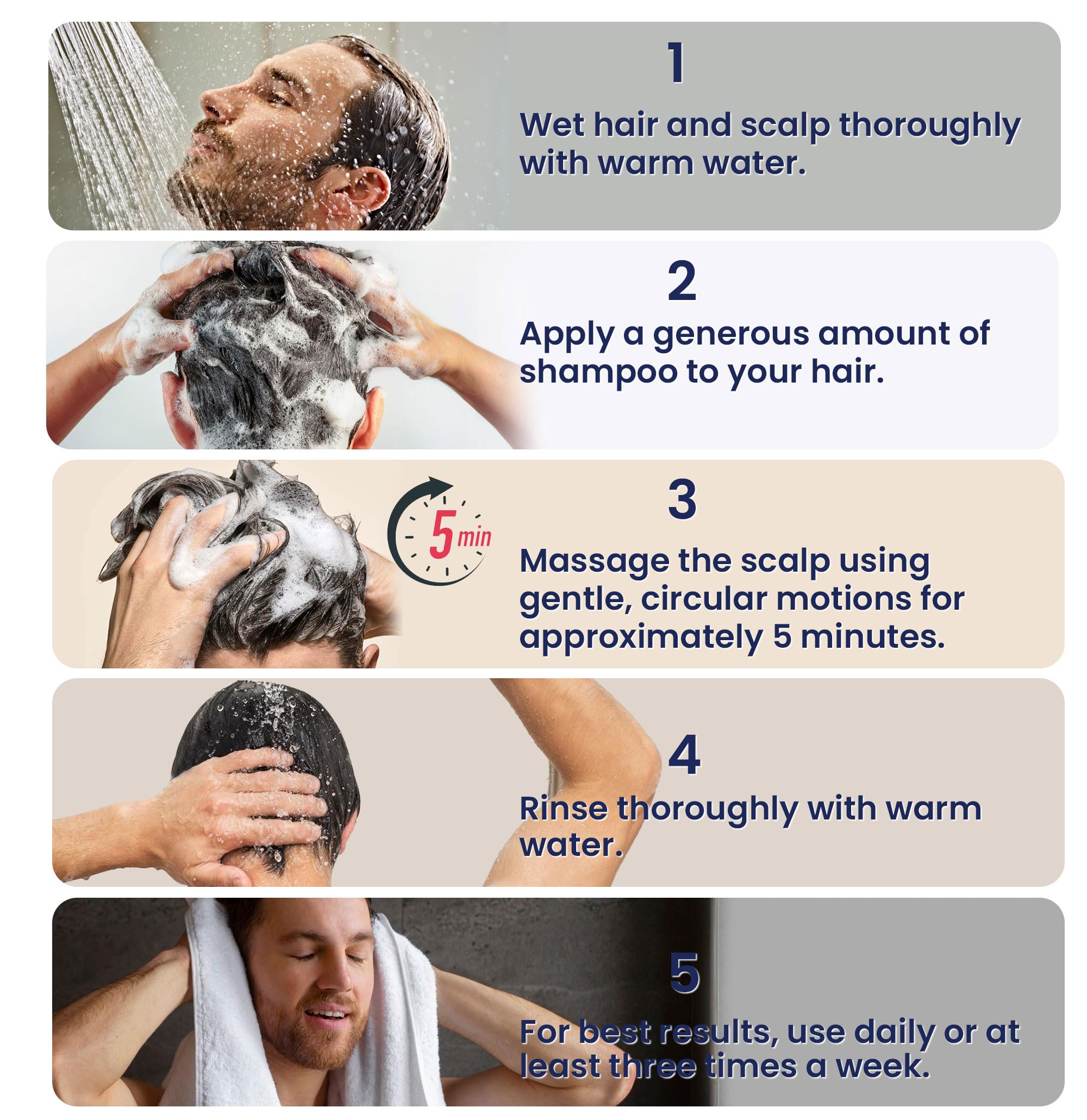 Uttse gift-pack for men with biotin shampoo offers natural hair care