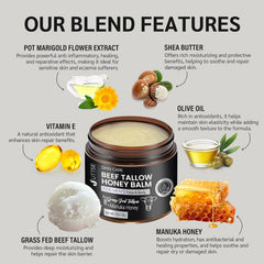 Uttse honey olive oil blend bottle shot highlighting deep moisture