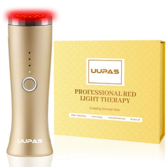 UUPAS red light face wand front view for convenient at-home skin care.