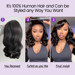 Lace front cap with four combs and adjustable band for secure fit