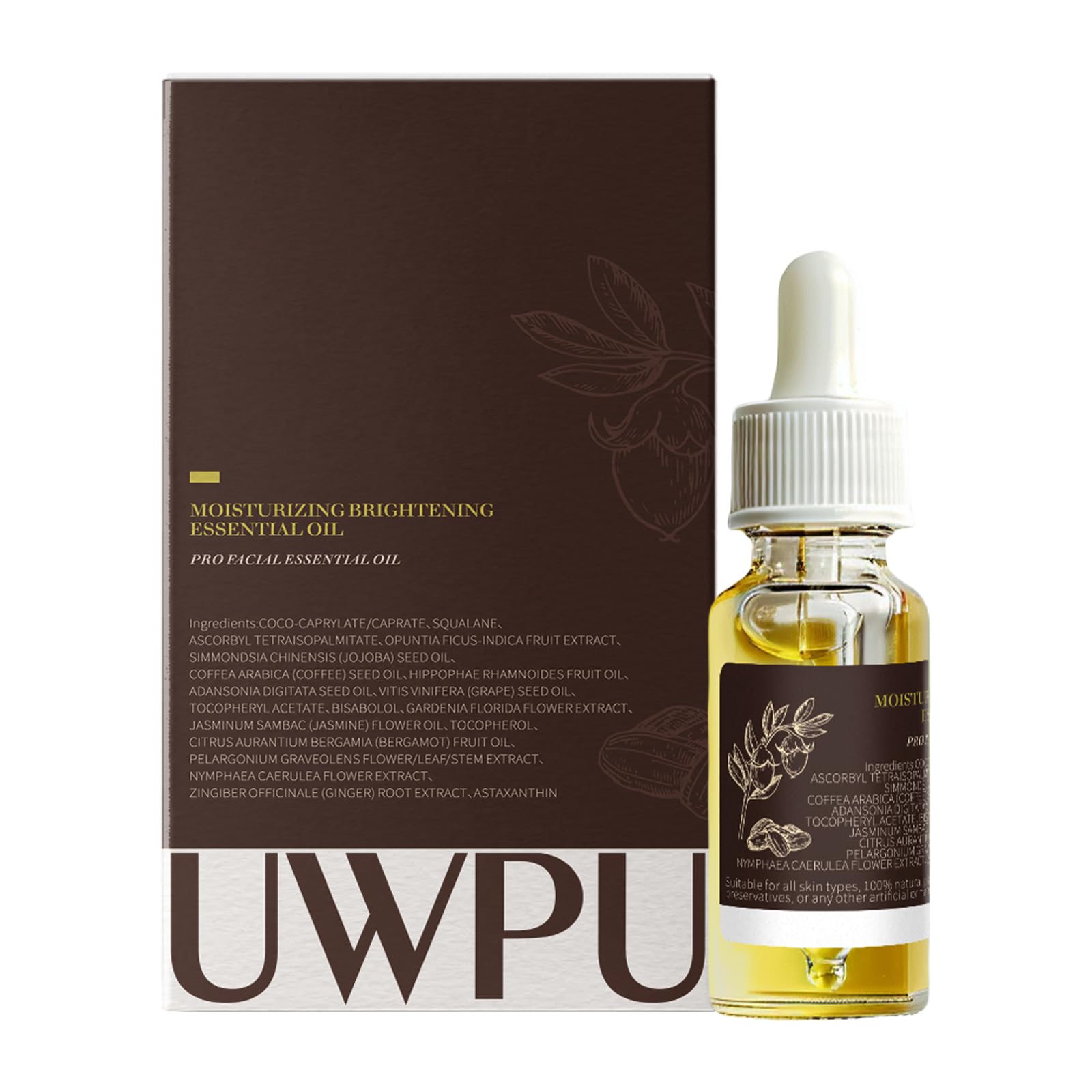 UWPU-IU Oil natural fragrance offers a refreshing daily ritual.